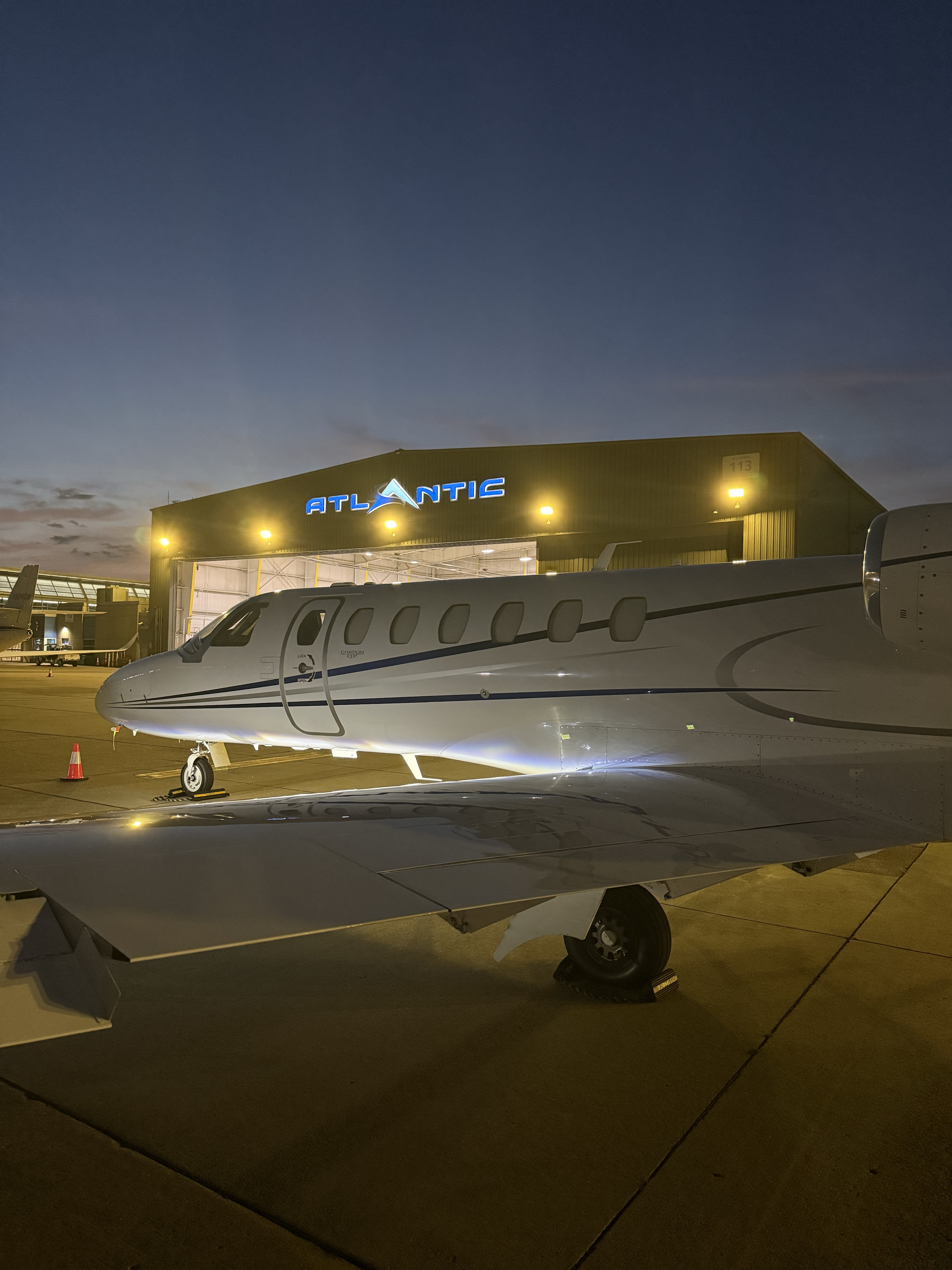 Cessna Citation Detailing Bay Area — freshly detailed Citation business jet on the ramp