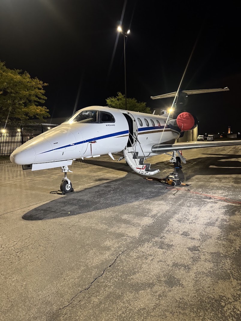 Napa Aircraft Detailing — aircraft on the ramp at Napa County Airport (KAPC) in Wine Country